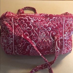 Vera Bradley Mini duffel (Twirly Birds Pink)